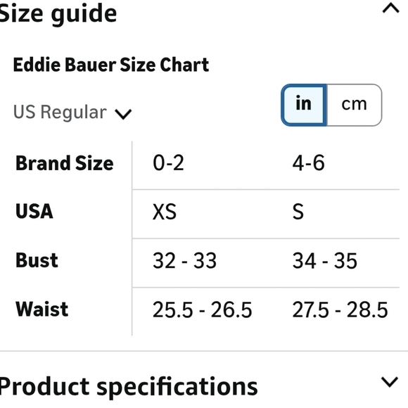 Eddie Bauer supersoft full zip  Cream chalk Hoodie Small S - Picture 12 of 12